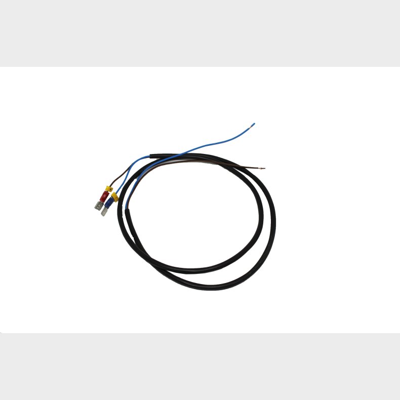 LEDNING SORT 1,2 M. TIL BATTERI