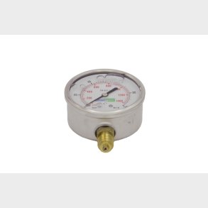 MANOMETER 0-100 BAR X 1/4