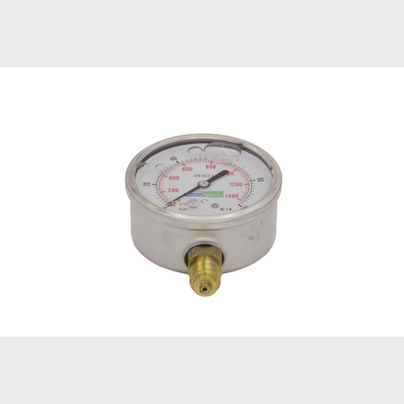 MANOMETER 0-100 BAR X 1/4" RG.